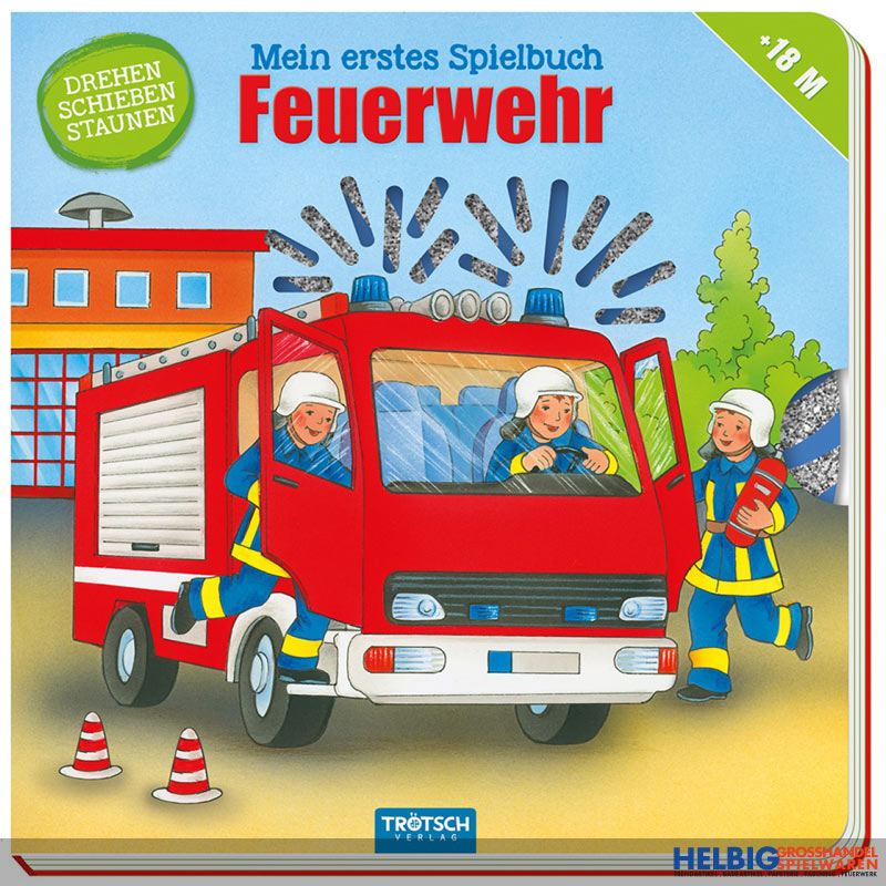 Bilderbuch Mein Erstes Spielbuch - Fahrzeuge Mit Schiebern 16 X 16 Cm