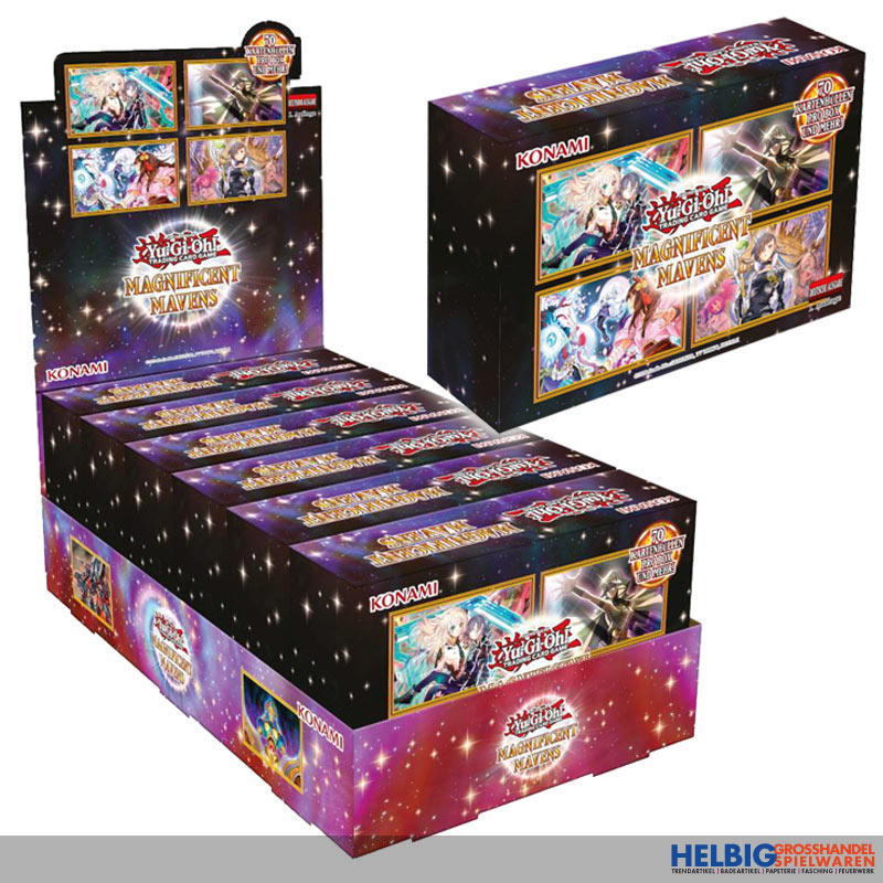 YuGiOh YGO Holiday Box Magnificent Mavens TCG (DE)