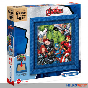 Rahmen- & Puzzle-Set "Frame me up: Marvel Avengers" 60 Teile