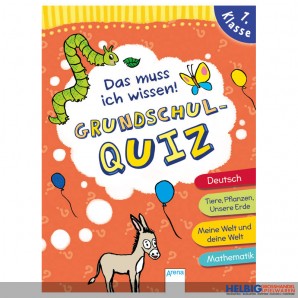 Lernblock Das Muss Ich Wissen! Grundschul-Quiz 1. Klasse