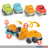 Baby-Auto "Fun Eco Tumble Cars" 12 cm - sortiert