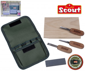 Scout "Schnitz-Set" inkl. Gürteltasche