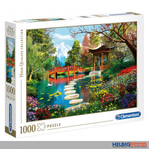 Puzzle "Fujijama Garten / Japanischer Garten" - 1000 Teile