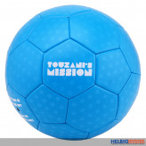 Fußball "T-Mission" blau -  ohne Luft